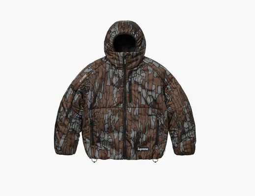  Supreme Windstopper Insulated Hooded Jacket  «Mossy Oak Trebark Camo» raznotsvetnye