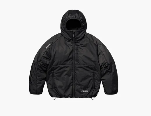  Supreme Windstopper Insulated Hooded Jacket  «Black» chyernye