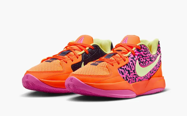  Nike Ja 2 SE GS  «Rhythm of Ja» oranzhevye