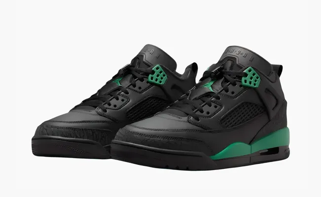  Air Jordan Spizike Low «Celtics» chyernye