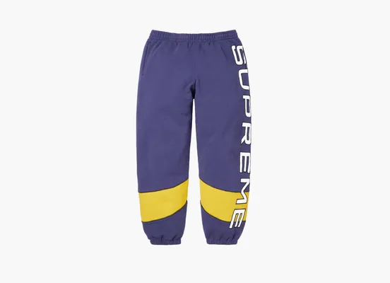 Одежда Supreme Paneled Sweatpant  «Washed Navy» sinie