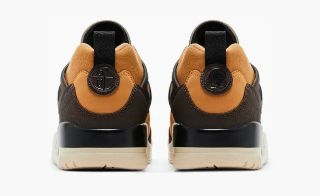 Кроссовки Air Jordan Spizike Low «Flax» оранжевый