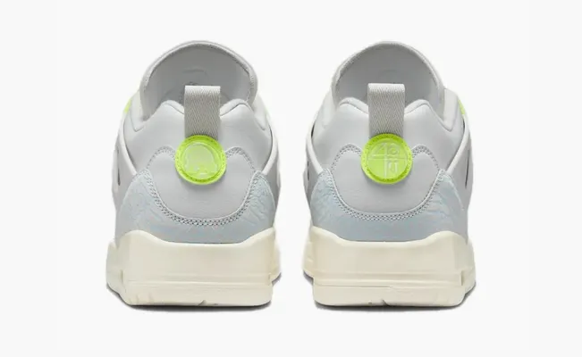 Кроссовки Air Jordan Spizike Low «Photon Dust Volt» серый
