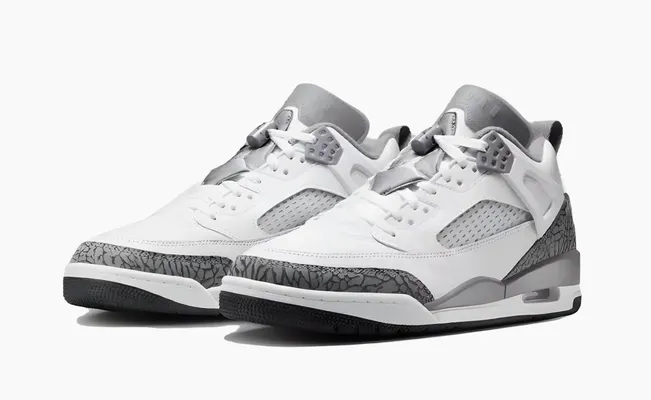 Кроссовки Air Jordan Spizike Low «White Cool Grey» белый