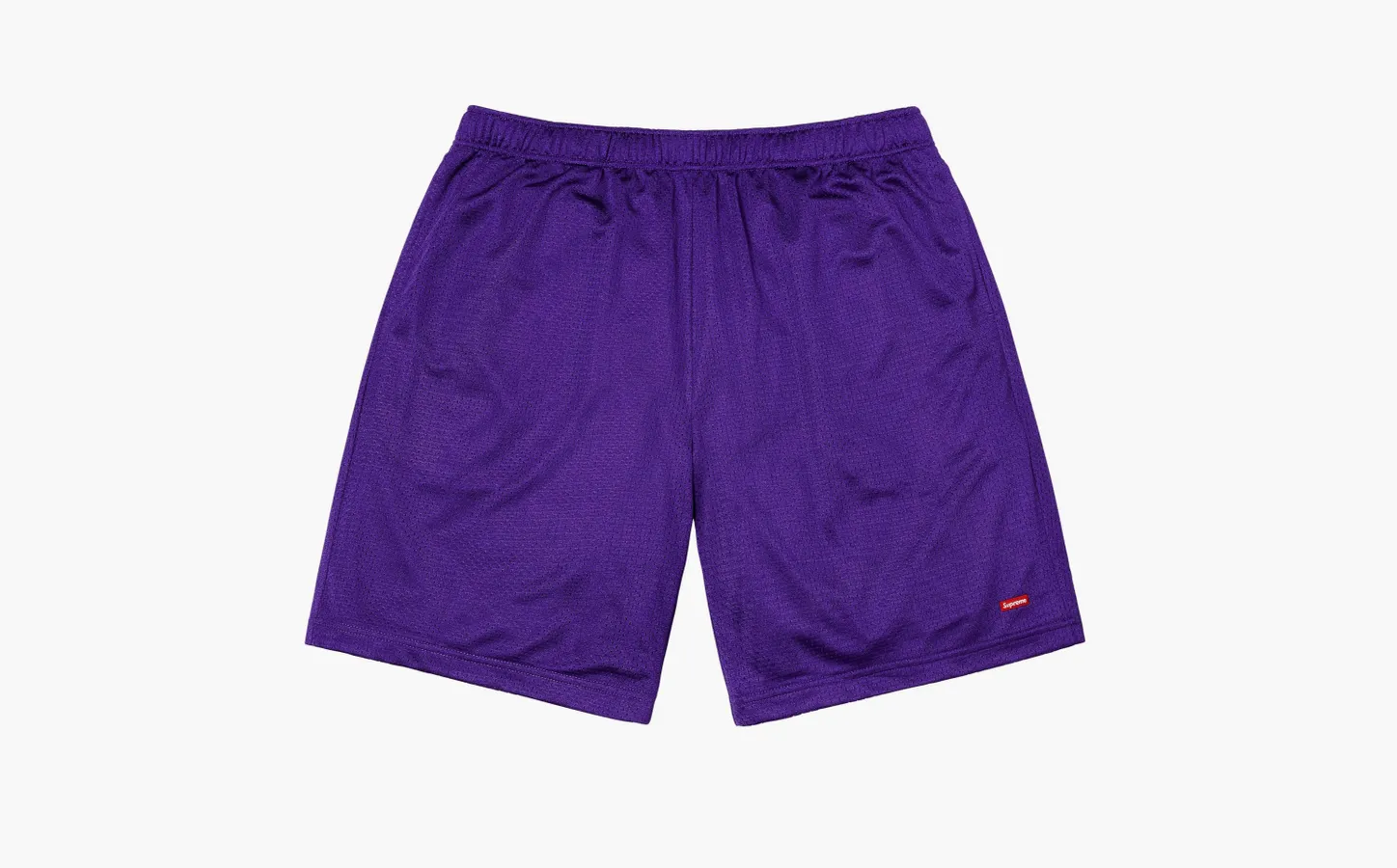 Supreme Small Box Baggy Mesh Short «Purple»
