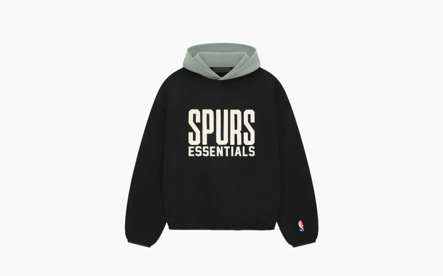 Fear of God Essentials x NBA Spurs Hoodie «Black/Teal»