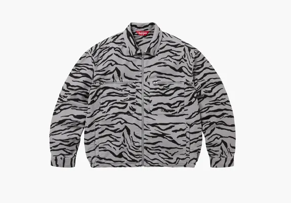  Supreme Moleskin Work Jacket  «Zebra» serye