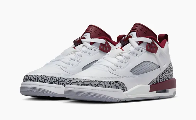 Кроссовки Air Jordan Spizike Low GS «Team Red» белый
