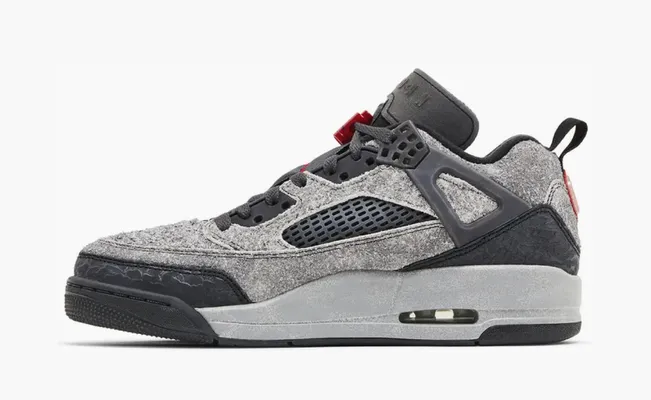  Air Jordan Spizike Low «Anthracite Gym Red» serye