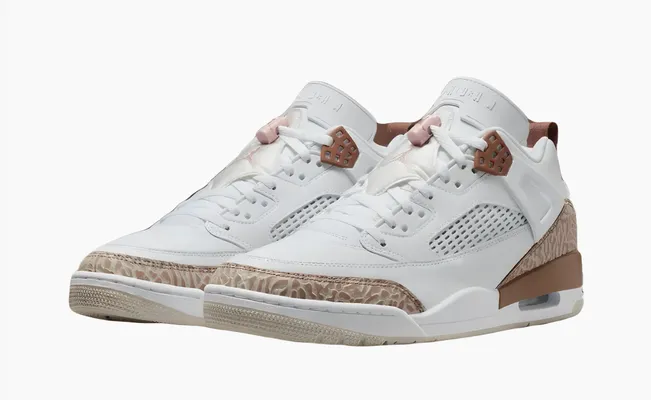 Кроссовки Air Jordan Spizike Low «Archaeo Brown» белый