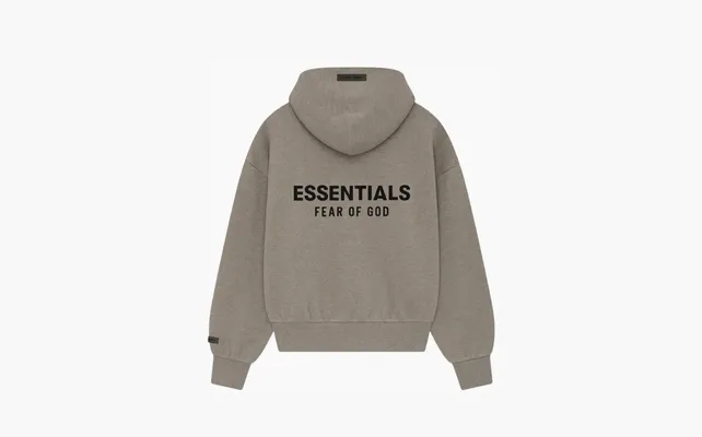Одежда Fear of God Essentials Classic Full Zip-Up Hoodie «Homestead Heather» serye