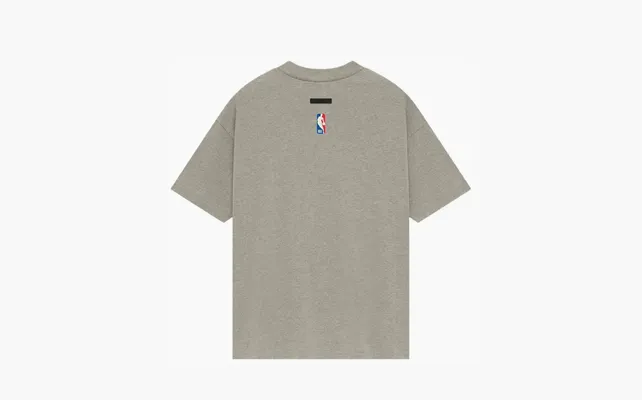 Одежда Fear of God Essentials x NBA Brooklyn Nets Tee «Grey Black» serye