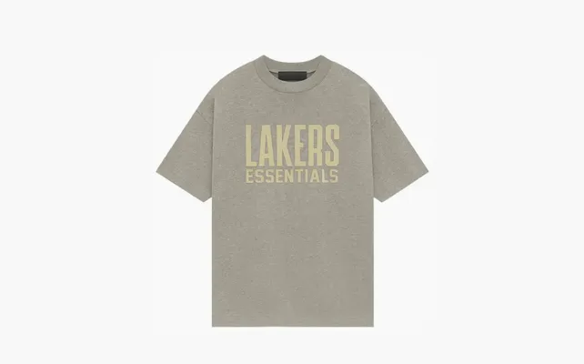 Одежда Fear of God Essentials x NBA Los Angeles Lakers Tee «Grey Yello» serye
