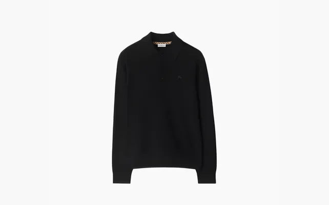 Одежда Burberry Polo Shirts for Men «Black» chyernye