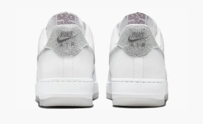  Nike Air Force 1 '07 LX WMNS «Glitter Swoosh» belye
