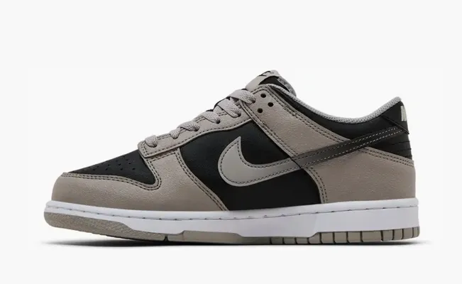 Кроссовки Nike Dunk Low GS «College Grey Black» serye