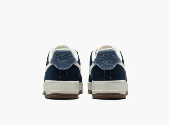 Кроссовки Nike Air Force 1 Low WMNS «Cheetah Blue Denim» sinie