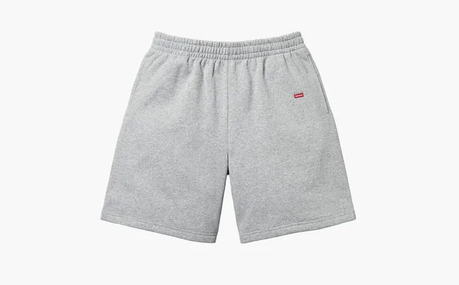 Одежда Supreme Small Box Sweatshort  «Heather Grey» serye