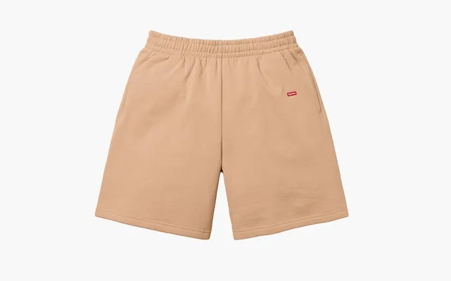 Одежда Supreme Small Box Sweatshort  «Khaki» bezhevye