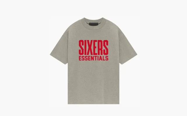Одежда Fear of God Essentials Sixers «Tee Warm Heather» serye