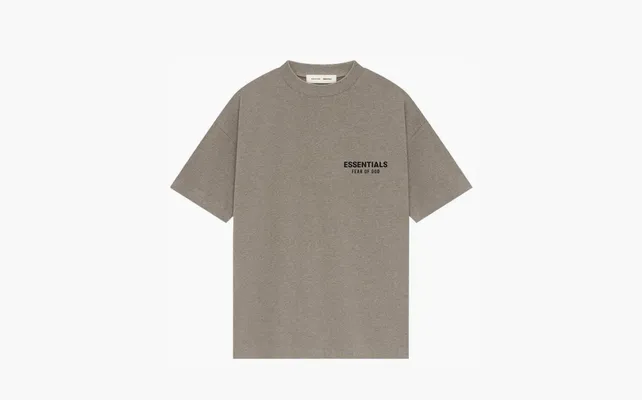 Одежда Fear of God Essentials Classic Fit T-Shirt «Homestead Heather» serye