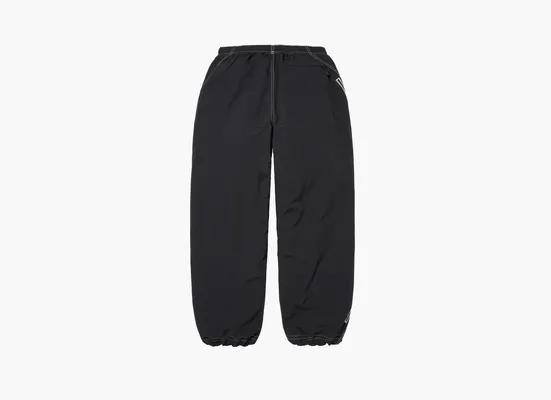 Одежда Supreme  Spellout Embroidered Track Pant  «Black» chyernye