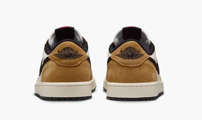 Кроссовки Air Jordan 1 Retro Low OG  «Rookie of the Year» korichnevye