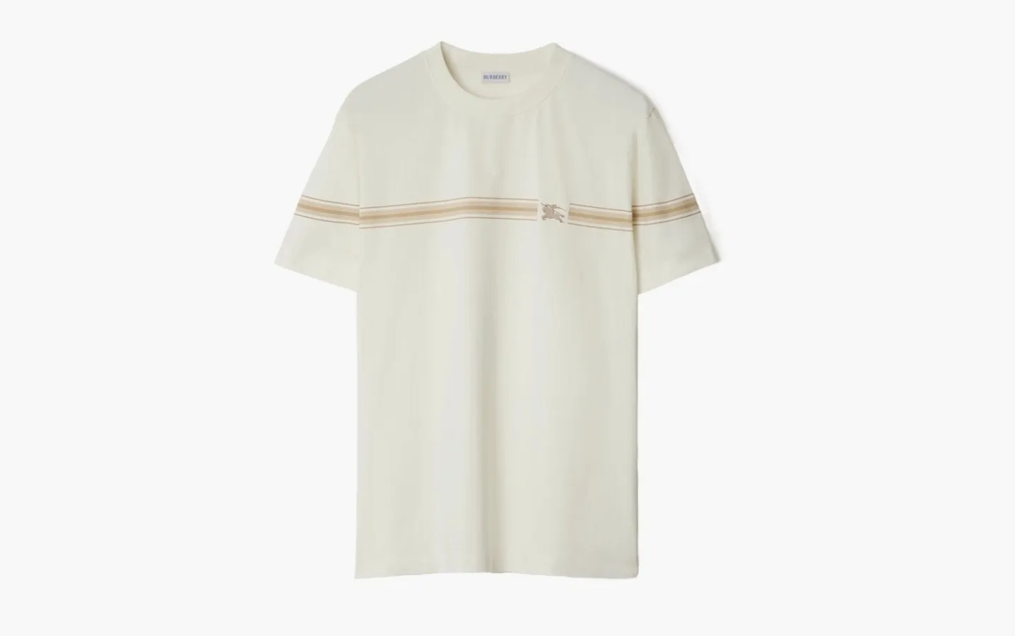 Burberry Striped Cotton T-shirt «Ice»