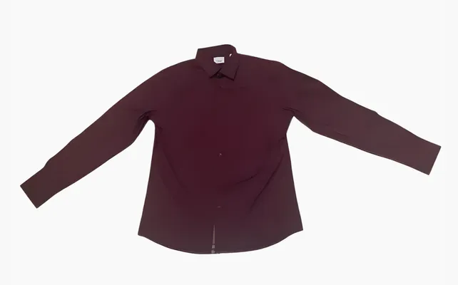 Одежда Burberry Shirt Mens «Dark Red» krasnye 