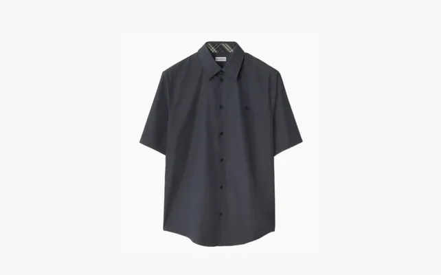 Одежда Burberry Cotton Shirt «Indigo» chyernye