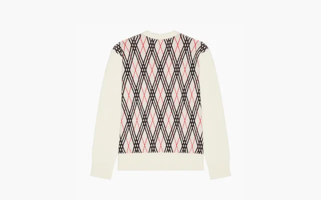 Одежда Burberry Ranger Crewneck Sweater «Chalk White» belye