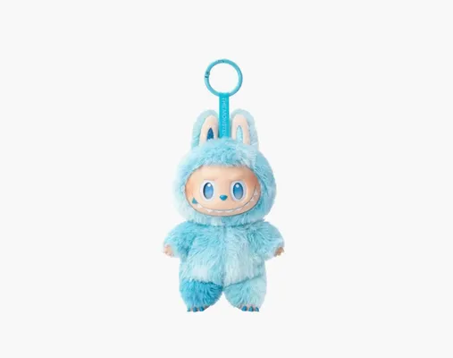 Аксессуары Pop Mart Labubu The Monsters Big into Energy Series  Vinyl Plush Pendant  «Hope» (17 СМ) sinie