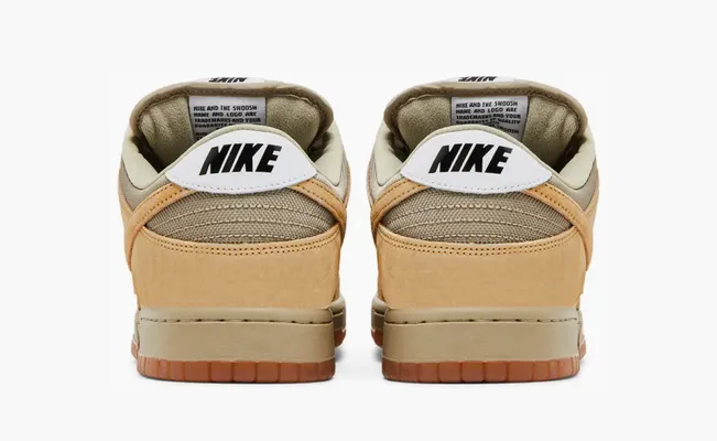 Кроссовки Nike Dunk Low SB Pro B «Parachute Beige» korichnevye