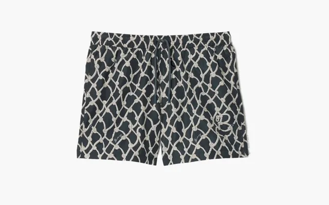 Одежда Burberry Knot Nylon Swim Shorts «Magnet» chyernye