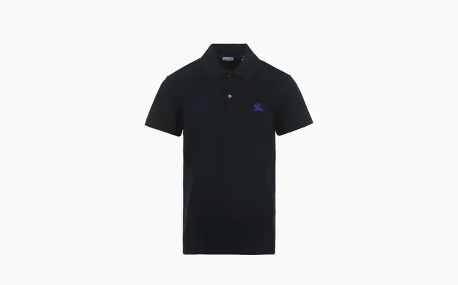 Одежда Burberry Embroidered Short Sleeved Polo Shirt «Dark Blue» sinie