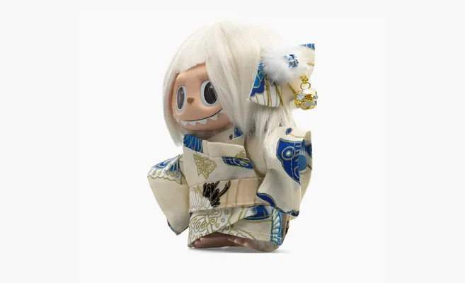 Аксессуары Pop Mart Labubu The Monsters «Kimono Doraemon» belye