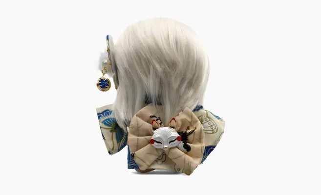 Аксессуары Pop Mart Labubu The Monsters «Kimono Doraemon» belye