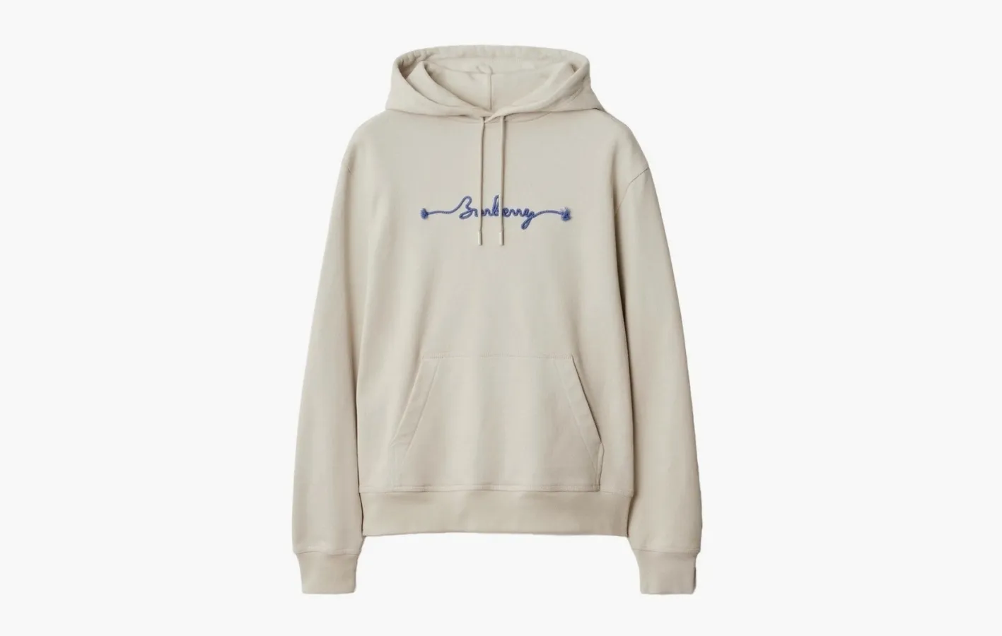 Burberry Knot Logo Cotton Hoodie «Sail»