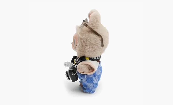 Аксессуары Pop Mart Labubu The Monsters «Denim Photographer» korichnevye