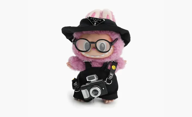 Аксессуары Pop Mart Labubu The Monsters «Urban-Chic Style Photographer» rozovye
