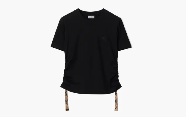 Одежда Burberry Festival Cotton T-shirt  «Black» chyernye