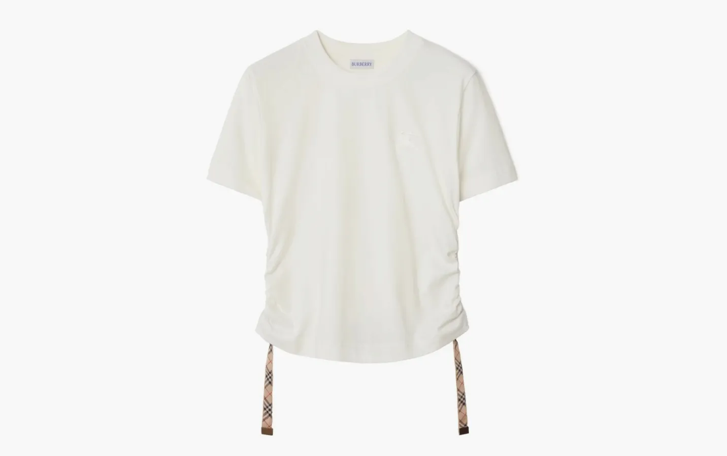 Burberry Festival Cotton T-shirt  «Chalk»