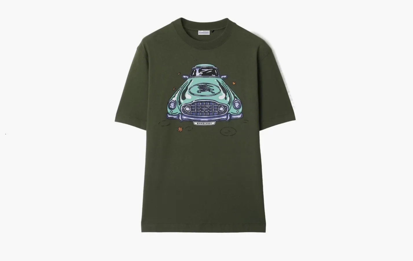 Burberry Car Cotton T-shirt «Yew»