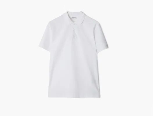 Одежда Burberry Cotton Polo Shirt  «White» belye