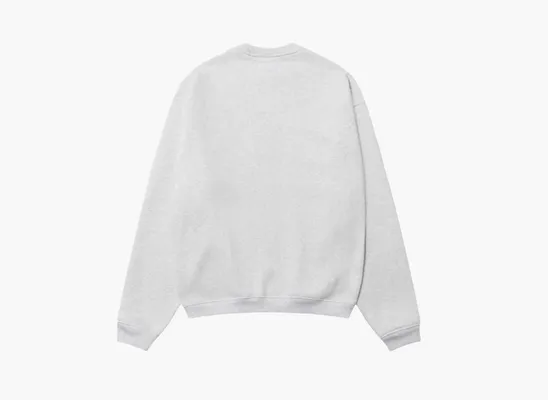 Одежда Stussy Stu Relaxed Crew «Ash Heather» serye