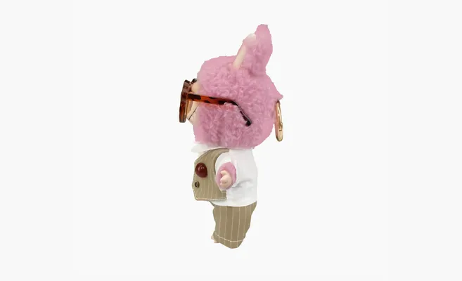  Pop Mart Hang Tag Box «London Morning Mist (Lychee Berry)» rozovye