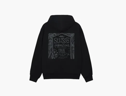 Одежда Stussy Beach House Hoodie «Black» chyernye