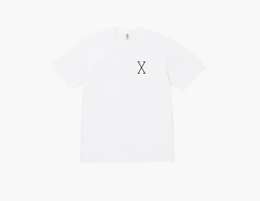Одежда Supreme x 40 Acres Malcolm X Tee «White» belye