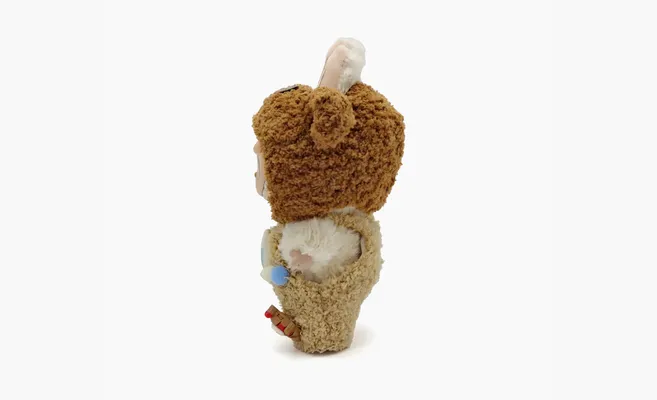  Pop Mart Hang Tag Box «Brown Chestnut Milk Tea» korichnevye