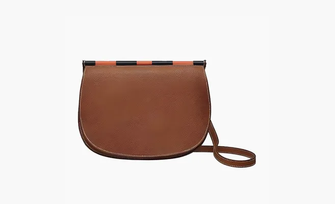 Сумки Hermes Saut Crossbody Bags «Brown» korichnevye